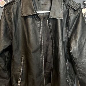 Woman’s leather jacket
